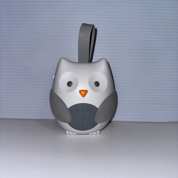 Skip Hop White Grey Owl Portable Speaker Sound Machine One Size Tested - Picture 9 of 9